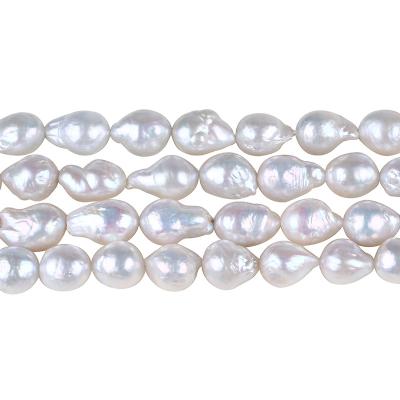 China Freshwater Pearl 11*14mm Natural Loose Huge White Baroque Pearls Large for sale