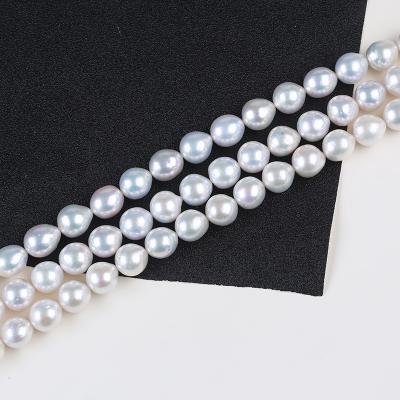 China Natural Freshwater Pearl 10-11mm AAAA Edison Pearls Freshwater Strand for sale