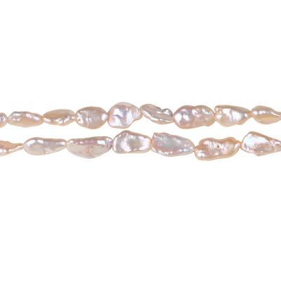 China Natural Freshwater Pearl 8mm Pink Keshi Pearl Freshwater Pearl Strand for sale