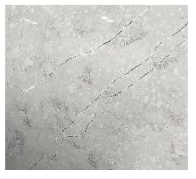 China Modern Modern Chinese Quartz Stone Gray Quartz With White Vein For Interior Top Decoration for sale