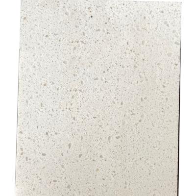 China Modern Artificial Quartz Stone Slabs Mid White Quartz Glitter Grain, Quartz Stone For Countertop for sale