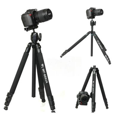 China WEIFENG WF-6662A FT-6662A 6662A Professional Camera Tripod for Digital DSLR SLR Camera 3 Kg for sale