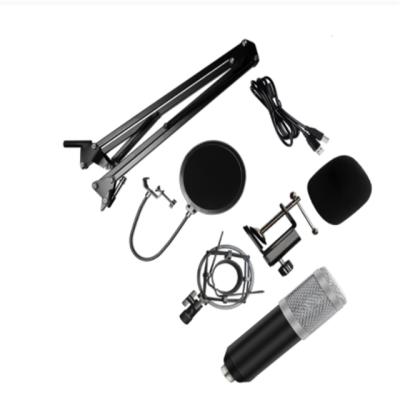 China Shock Mount BM 800 Microphone Studio Kits bm800 Recording Condenser Microphone For Computer Phantom Power bm-800 Karaoke MIC Card for sale