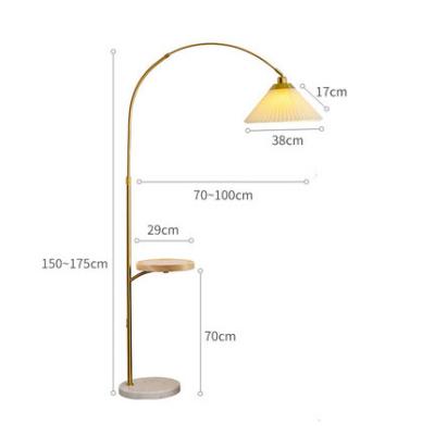 China Post Modern High Quality Custom With Wooden Stand Wood Smart Luxury Arch Large Home Decor Living Room Flood Lamp Nordic Modern Industrial for sale