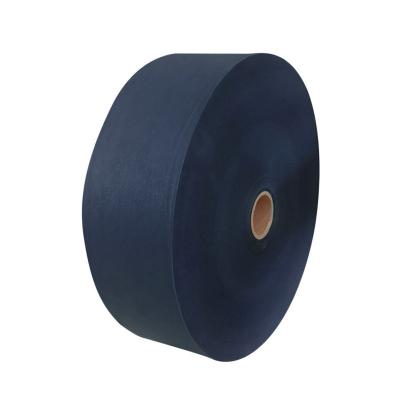 Chine Wholesale high quality Tibetan blue pp raw laminated meltblown non-woven sss nonwoven fabric for clothing à vendre