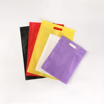 China Hot sale purple t-shirt shopping bags non woven tote bag zu verkaufen