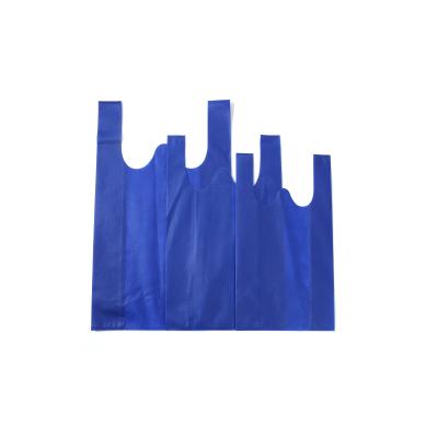 Chine Custom nice biodegradable eco friendly t shirt pp non woven shopping vest bag à vendre