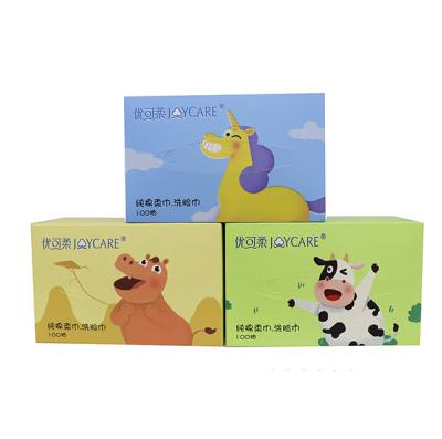 China 180pcs Colorful Packing 5x6cm Box Facial Tissue For Deep Cleaning for sale