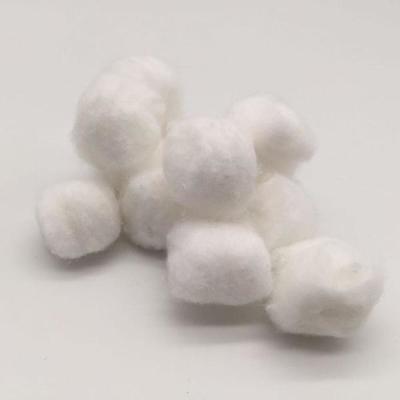 Cina Palle di cotone organiche eliminabili, colore di bianco delle palle di cotone di trucco 100pcs in vendita