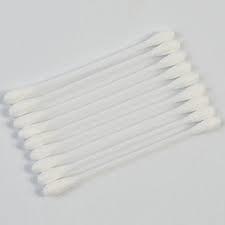 China Mini Vegan Cosmetic Cotton Buds Tools Disposable Medical Absorbent for sale