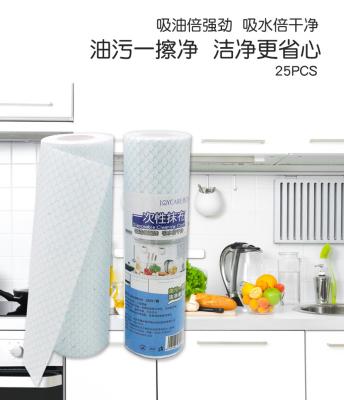 China Toallas disponibles amistosas del trapo de limpieza de la cocina 80gsm del ODM Eco en venta