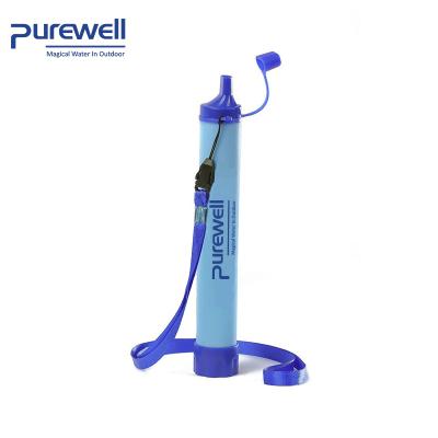 China China Manufacturer Outdoor Water Bottle With Filter Purification Straw Which Filters for sale