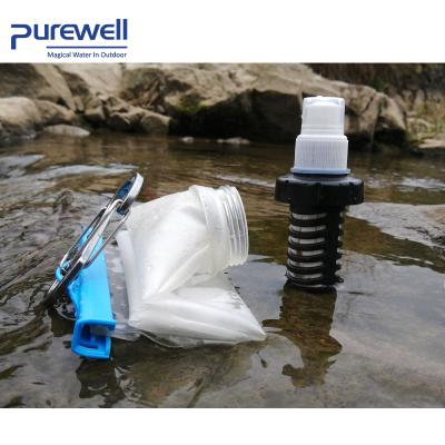 China Good quality outdoor portable outdoor folding plastic drinking water bag for sale