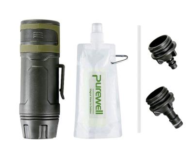 China Outdoor Personal Water Filter Straw Remove Bacteria, Tactical Water Filter Straw, BPA Free, Durable K8658 for sale