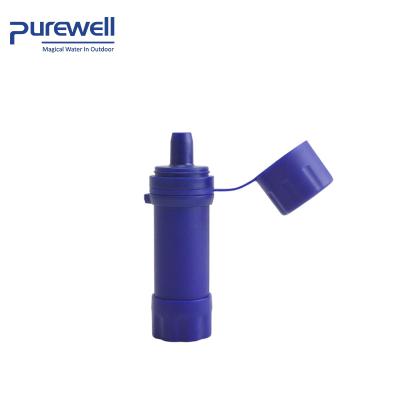 China Remove bacterias & Outdoor Personal Protozoa Drinking Water Filtration Camping Filters for sale