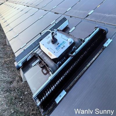 China Robô de limpeza de painéis solares de estilo Crawler de 500*600 mm para manutenção inteligente à venda