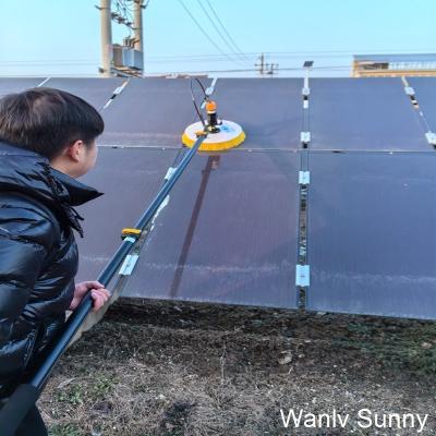 China Adjustable Single Head Carbon Telescopic Pole for Customized Solar Panel Cleaning for sale