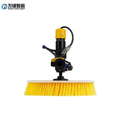 China Mobile Style Aluminum Alloy Single Head Electric Photovoltaic Panel Cleaning Brush for sale