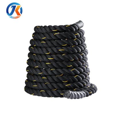 China Polyester Sports Fitness Battle Rope , Gym Rope , Training Rope for sale