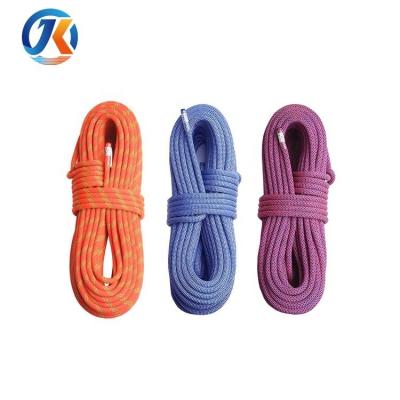 China JK Climbing Nylon Climbing Static Rope 9mm*60m for sale