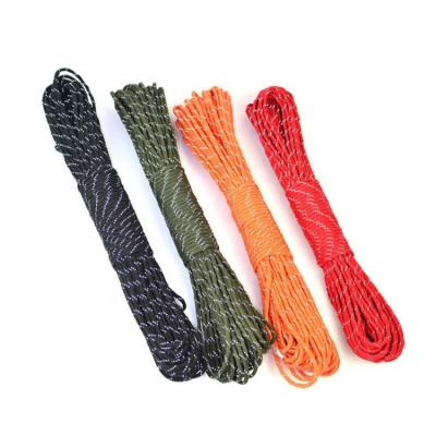 China 550 Outdoor Paracord Reflective Paracord Multicolor For Camping for sale