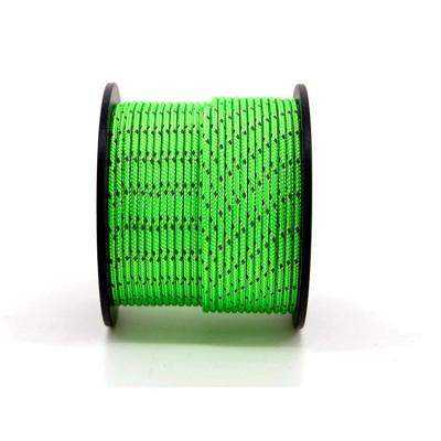 China PET 2mm Nylon Round 100feet/spool 3 Strand Rope Rope/Rope Parachute for sale