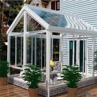 China Modern Customized Glass Garden Patio Fence Sunroom For Outdoor for sale