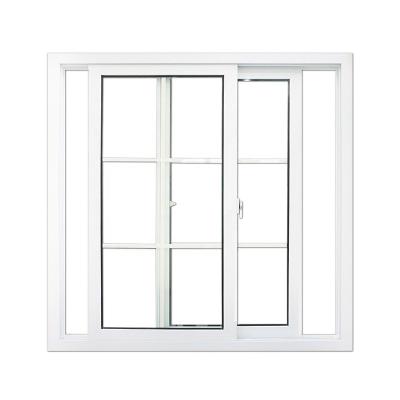 China American hot sales vinyl folding thermal break sliding screen large pvc upvc windows for sale