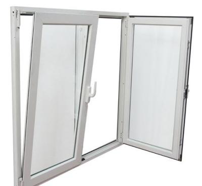 China Screen factory wholesale thermal break aluminum folding casement window for vila for sale