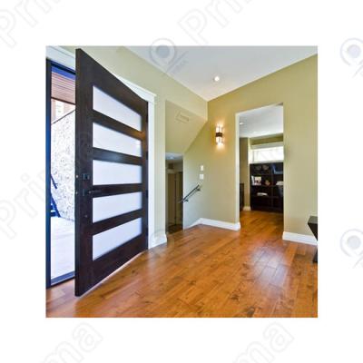 China Modern Design Modern Pivot Door Main Entrance Villa US Wood Door for sale