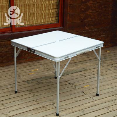 China High Quality Modern Aluminum Foldable Beach Picnic Garden Portable Camping Square Folding Portable Table Dining Tables for sale