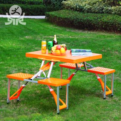 China Philippines Best Price Outdoor Hot Selling Table Square Folding Plastic Tables And Chairs For Events for sale