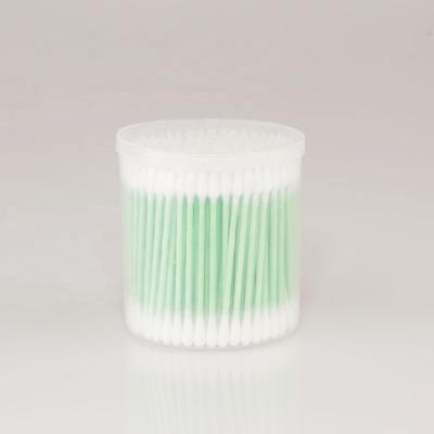 China Sofe Makeup Remover Cotton Swab Buds Plastic Disposable Portable Cotton Pads for sale