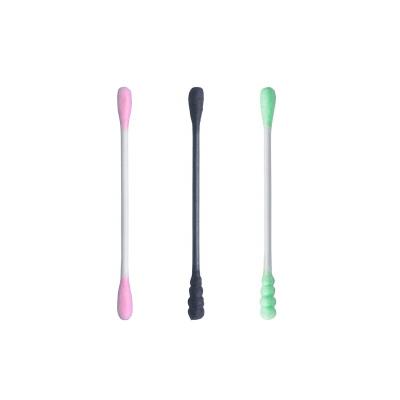 China Factory Wholesale Biodegradable Sofe Make Up Bamboo Cotton Earbuds Swab Made In China for sale