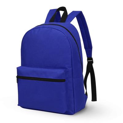 China 2020 Cheap Customized Anti-theft Factory Price Bag Student School Backpack 600D Polyester School Bag for sale