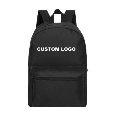 China New Product Anti-theft Pure Color Student School Backpack Bag Bagpack Pure Color Student School Bag Boys And Girls School Bag for sale