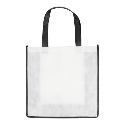 China Custom Non Woven Shopping Bag Pattern Tote Bag Food Snack Tote Bag for sale