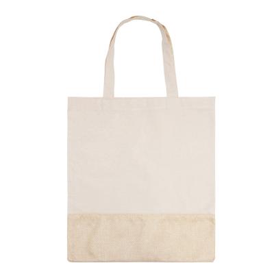 China Custom Made Colorful Screen Printing Show Gift Saving Shopping Bag Casual Burlap Grocery Canvas Cotton Tote for sale