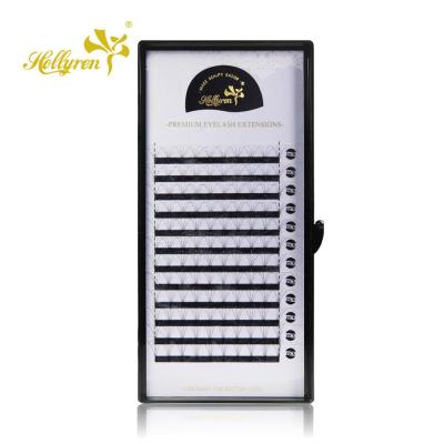 China Long Natural 2D, 3D, 4D, 5D, 6D, 8D Private Label Large Group Volume Fan Eyelash Extension Strip On Root for sale