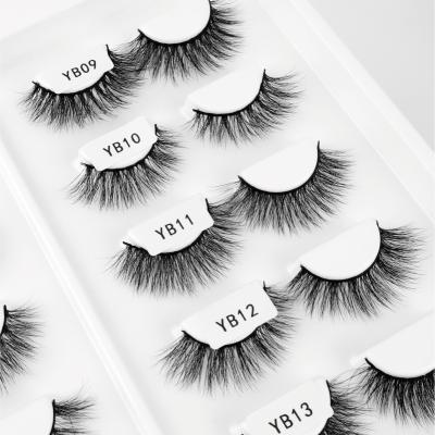 China Super Dazzling 5D Eyelashes Wholesale Manufacturer Layered Faux Effect Super Fluffy Mink Eyelashes for sale