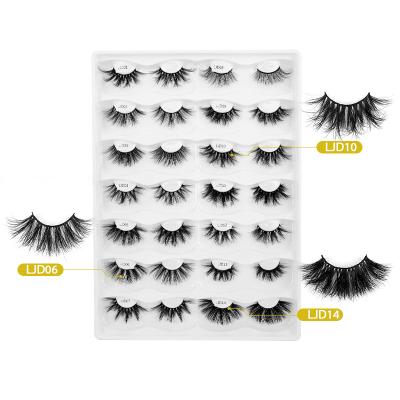 China Regular Curl And Mink Cruelty Free 25mm Mink 3d Mink Eyelashes Luxury Real Design Private Label False Eyelashes for sale