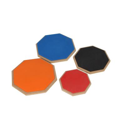 China Popular High Quality G-6008 Multi Color 8/10/12 Inch Drum Practice Pad With Drum Rack for sale