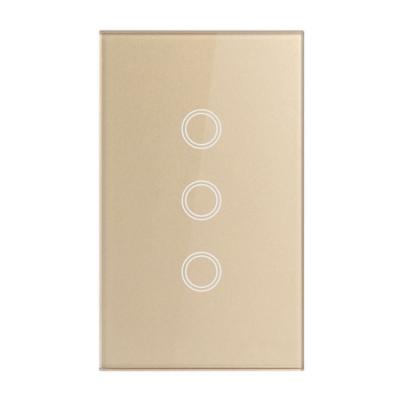 China 1/2/3/4 Band Tuya Dimmer Light Switch Wifi Base Smart Switch For Ceiling Fan With Single Load Wire for sale