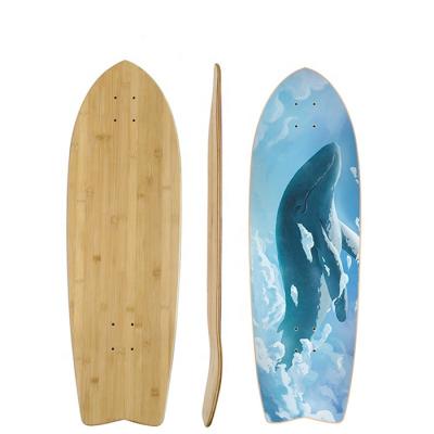 China Adult Hot Selling Maple Finger White Maple Wood Decks Skateboard Customized Size And Graphic for sale