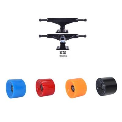 China Adult S5 S7 Meraki Land Surf Skateboard Trucks Dual 6.25 Inch Kingpin Skateboard Parts for sale