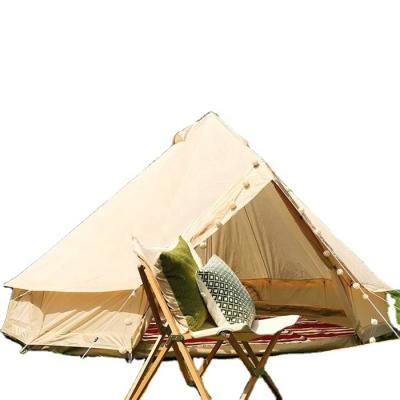 China Camouflage/Field Outdoor Luxury Family Picnic Cotton Canvas Waterproof Family Tents for sale