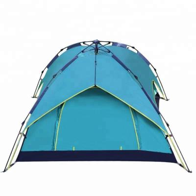 China Camouflage Set / Field 4 Season Mountaineering Protection Multiple Tent Ultralight Aluminum Pole Tent Used For 4 Persons for sale