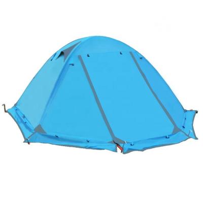 China Camouflage/Field Game Double Layer Anti-UV Windproof Outdoor Waterproof Camping Tent 2 Person Waterproof for sale