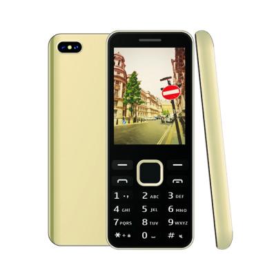 China Dual SIM Card Fast Selling 2019 2.4INCH GSM Dual SIM Card Quad Band Built In 1400 mAh Battery Custom LOGO Techno Cell Phone X2 for sale