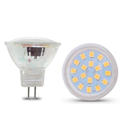 China 3W MR11 Spotlight GU4 Base 12Vac/dc 38degree Residential Glass Housing Angle Mr11 G4 Mini Led Spot Light for sale